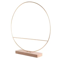 Discount Anneau Metallique Décoratif Sur Support Idées De Cadeaux