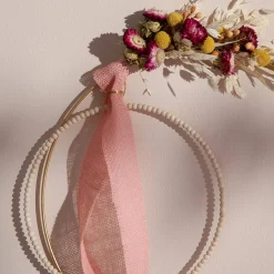 Fashion Bague En Bois Décorative Perles Pendentifs & Guirlandes