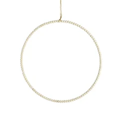 Fashion Bague En Bois Décorative Perles Pendentifs & Guirlandes