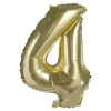 Cheap Ballon En Feuille Xl Numero 4 Ballons