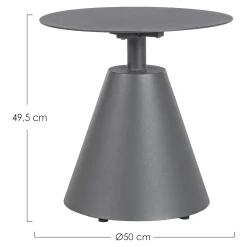 Fashion Bizzotto Table D'Appoint D'Exterieur Aloha Meubles De Jardin & De Balcon