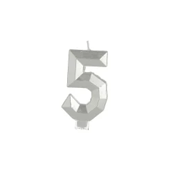 Outlet Bougie D'Anniversaire Chiffre 5 Bougies