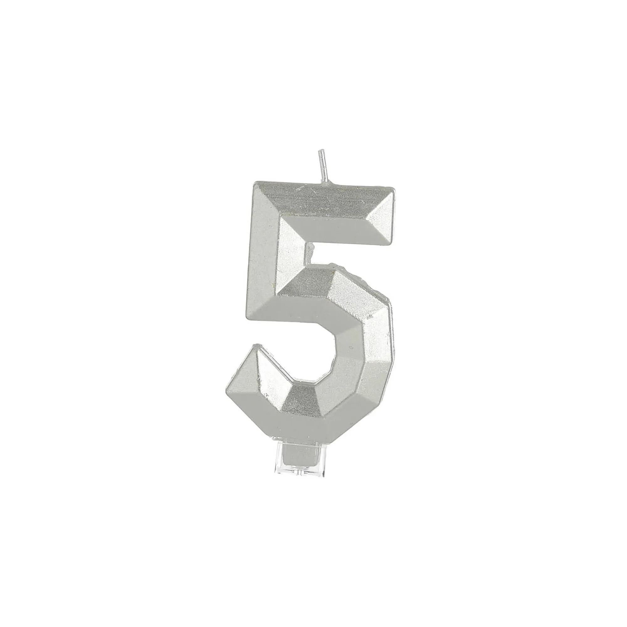 Outlet Bougie D'Anniversaire Chiffre 5 Bougies