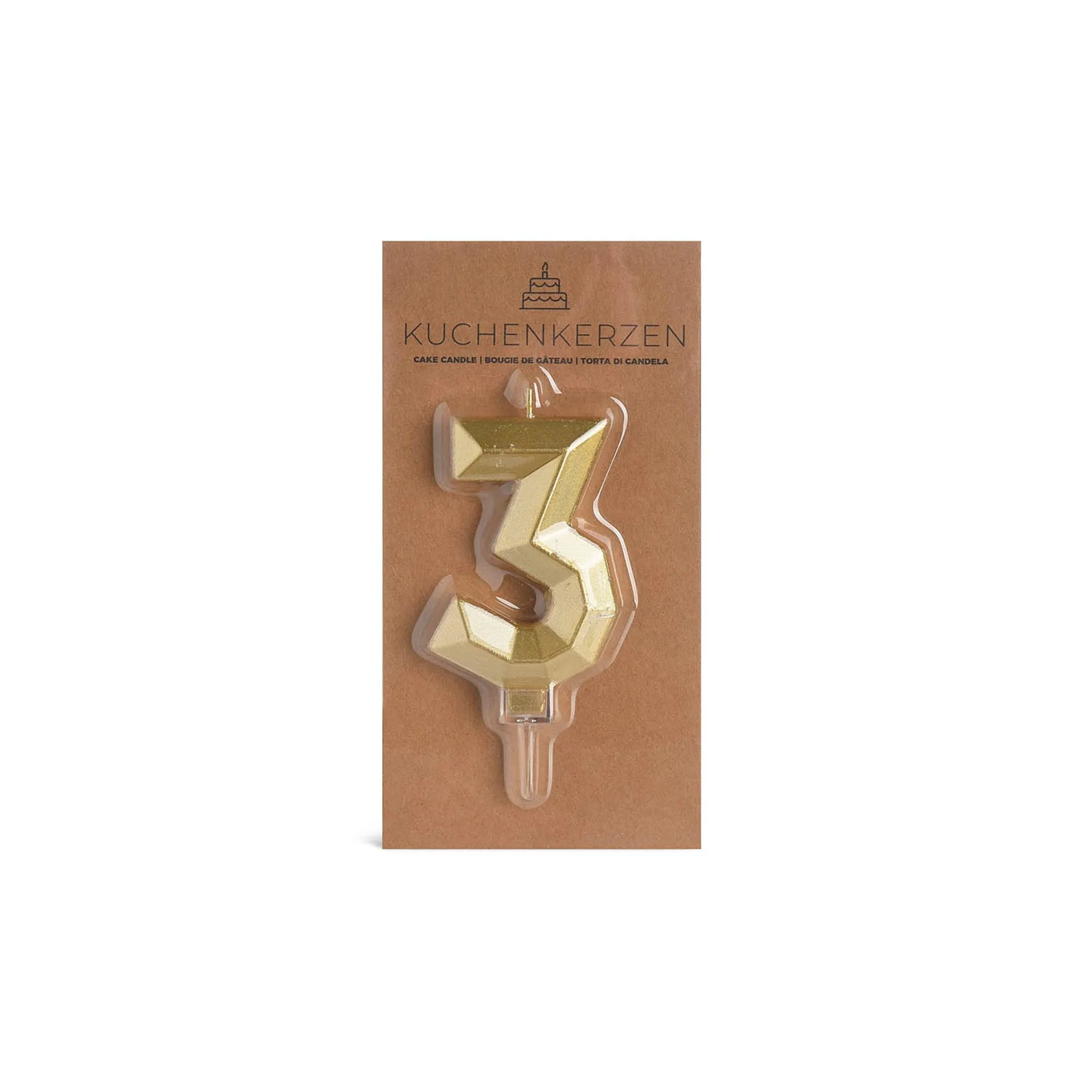 Clearance Bougie D'Anniversaire Numero 3 Bougies
