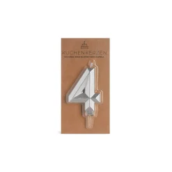 Store Bougie Gateau Numero 4 Bougies