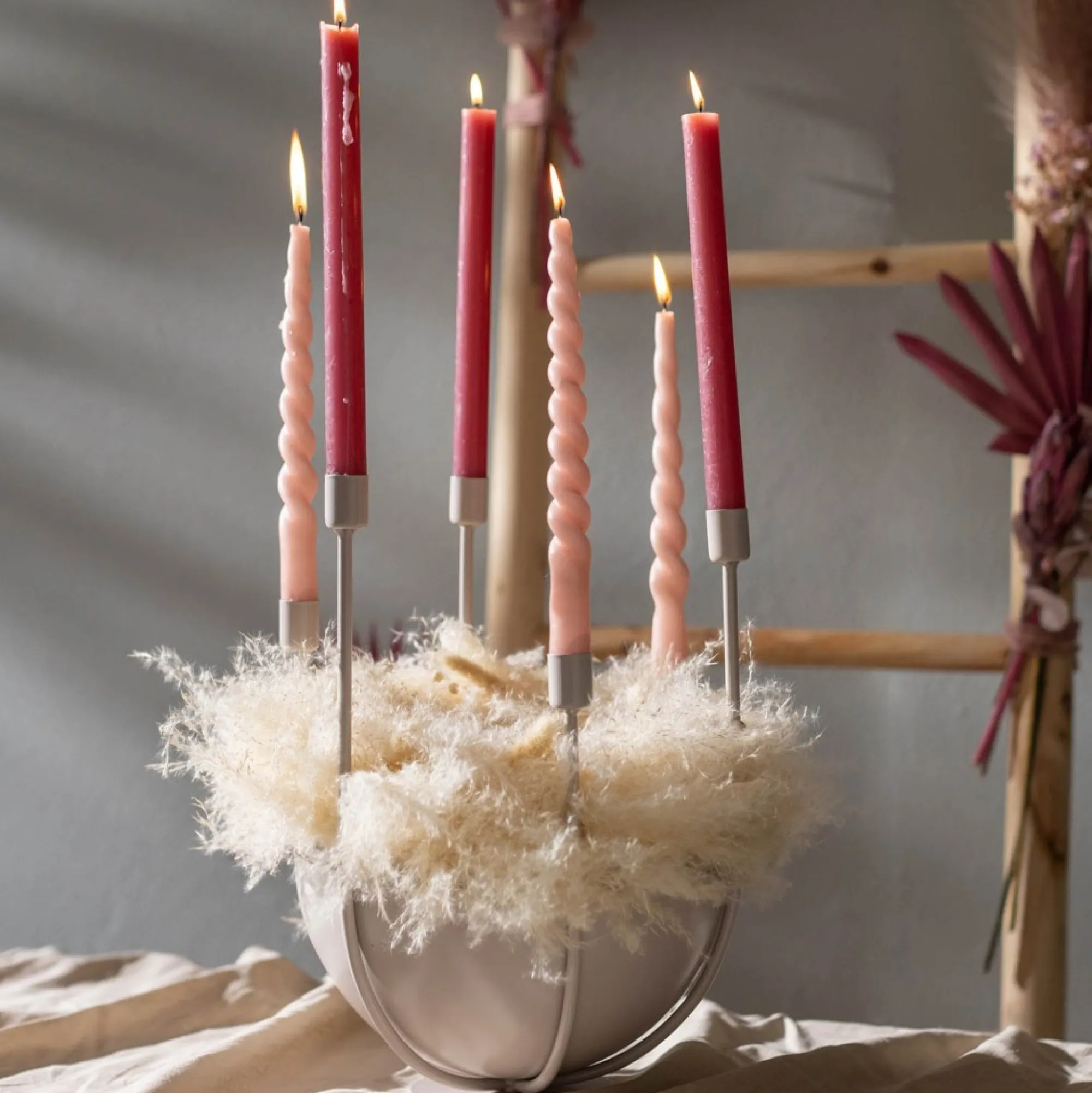Cheap Bougies Pointues Twisted Idées De Cadeaux