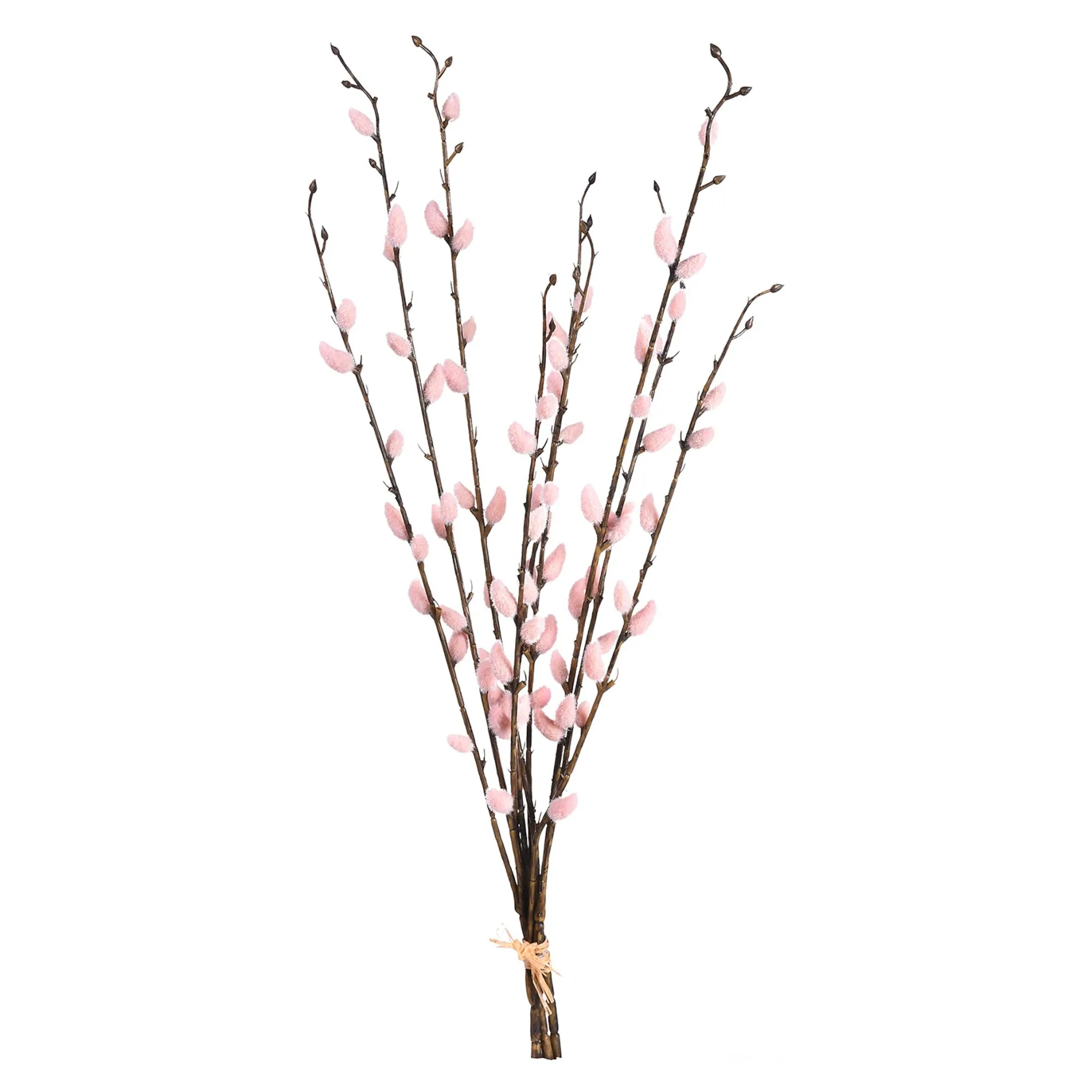 Best Sale Bouquet De Fleurs Artificielles Chatons En Osier Fleurs Individuelles