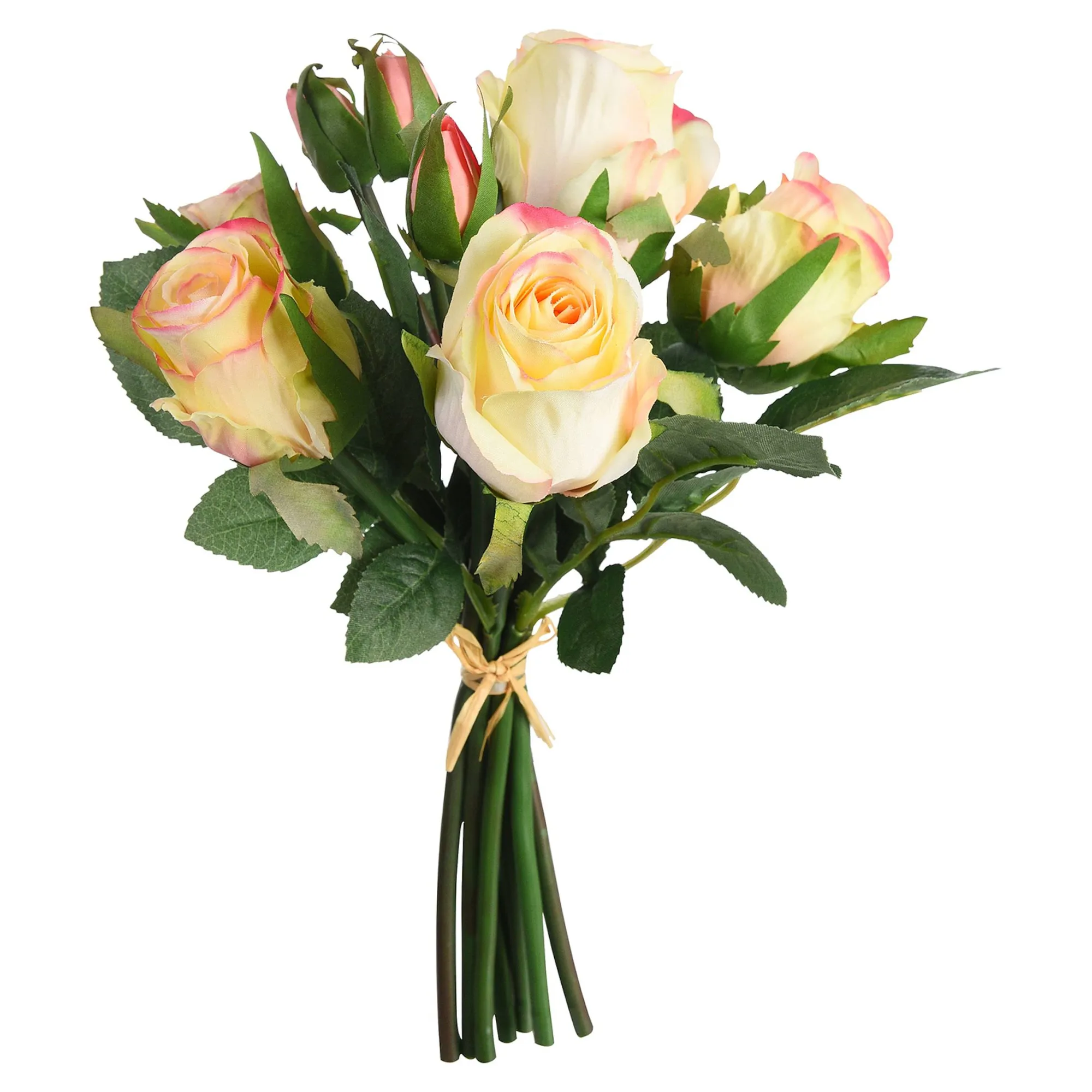 Shop Bouquet De Fleurs Artificielles Roses Bouquets