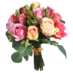 Best Sale Bouquet De Fleurs Artificielles Roses Idées De Cadeaux