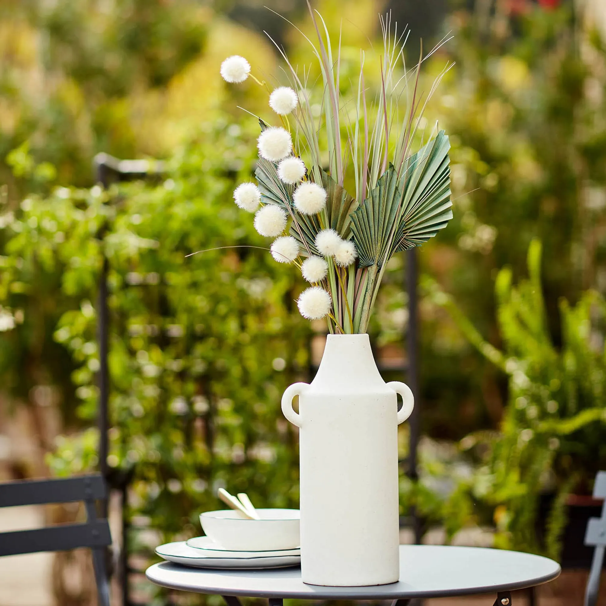 Outlet Branche Artistique Herbe Fleurs Individuelles