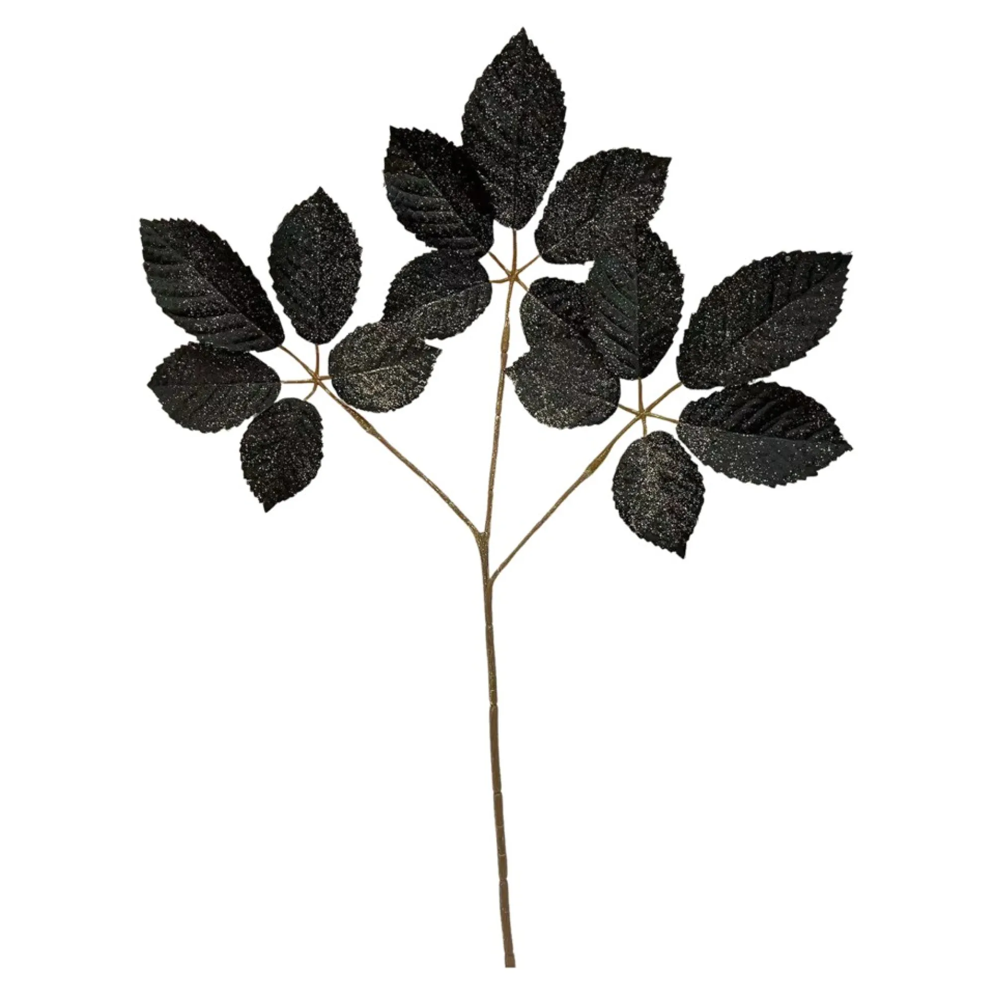 Outlet Branche Artistique Scintillante Feuille D'Automne Fleurs Individuelles