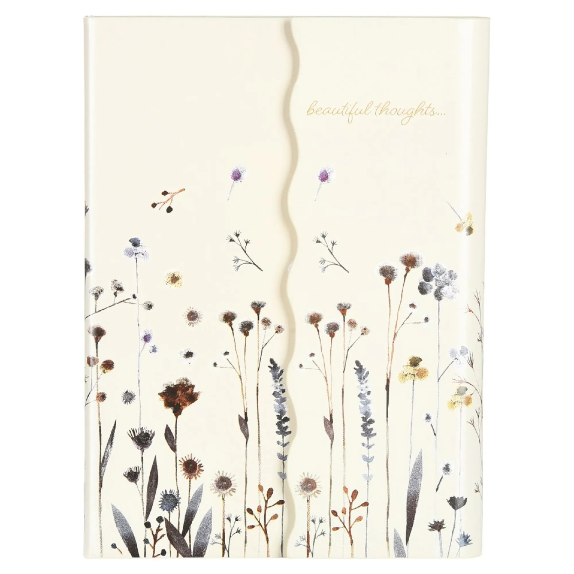 Outlet Carnet De Notes Beautiful Thoughts Avec Crayon A Papier Idées De Cadeaux