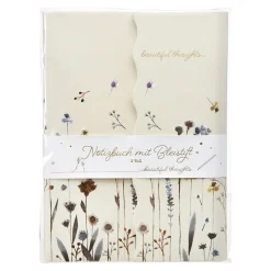 Outlet Carnet De Notes Beautiful Thoughts Avec Crayon A Papier Idées De Cadeaux