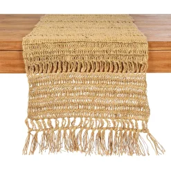 New Chemin De Table En Jute Makramee Chemins De Table