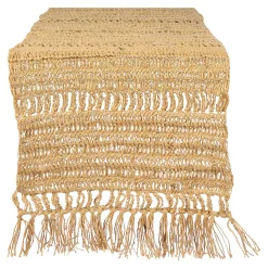 New Chemin De Table En Jute Makramee Chemins De Table