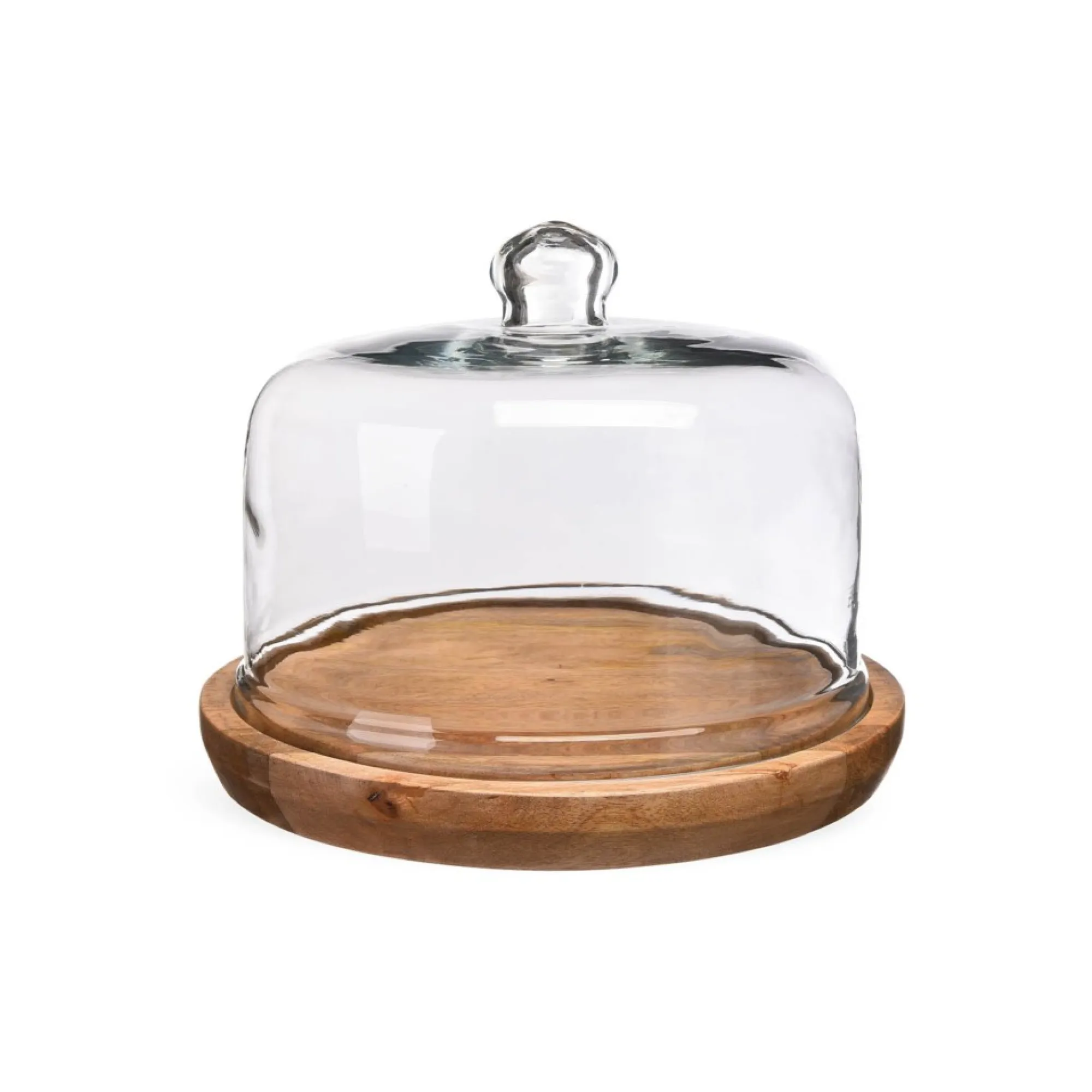 Flash Sale Cloche De Service Avec Assiette En Bois Idées De Cadeaux