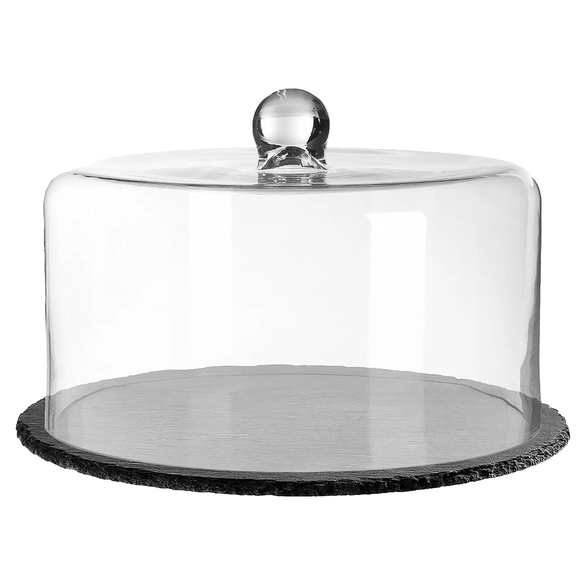 Flash Sale Cloche En Verre Avec Plateau De Service En Ardoise Vaisselle De Service