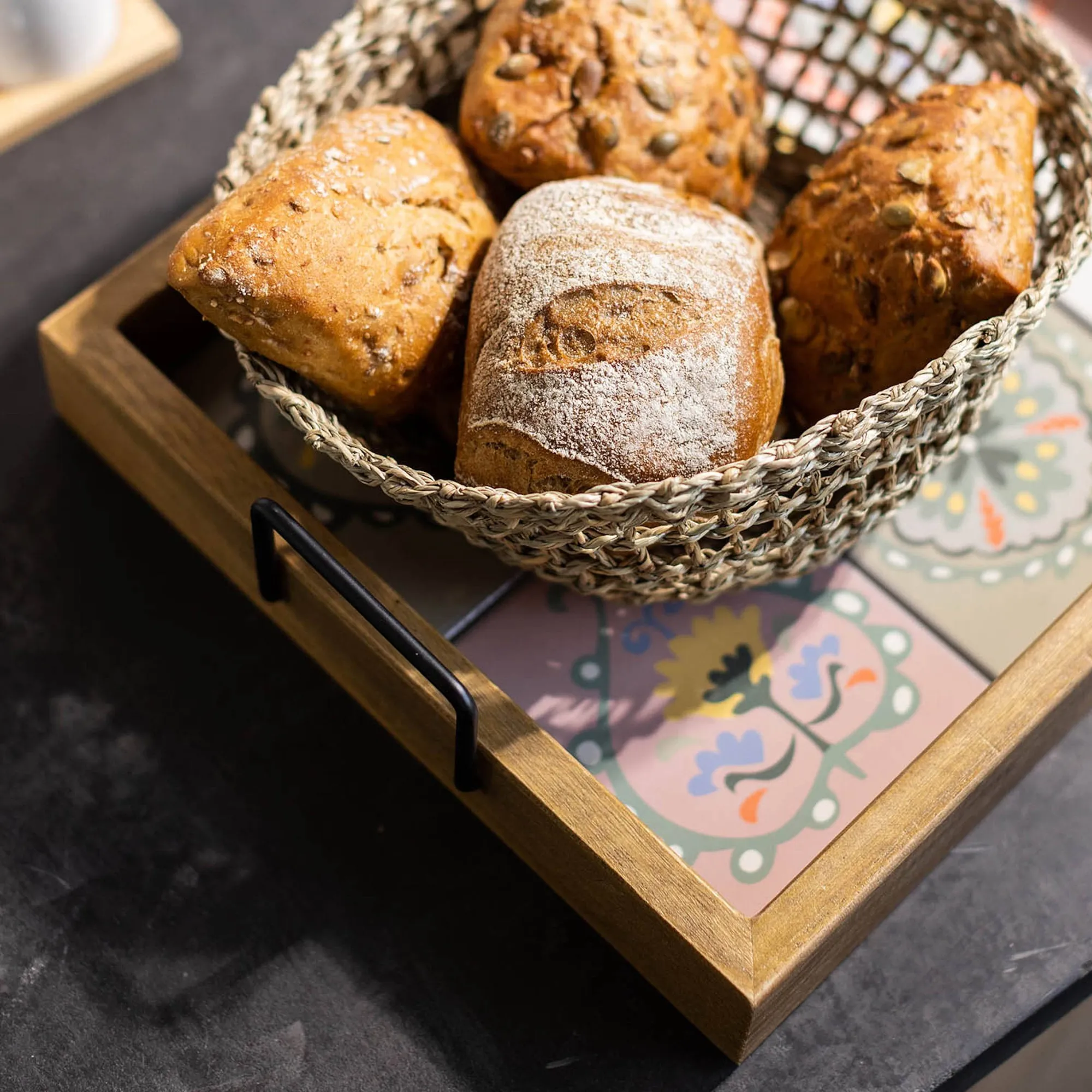 New Corbeille A Pain Rangement De Cuisine