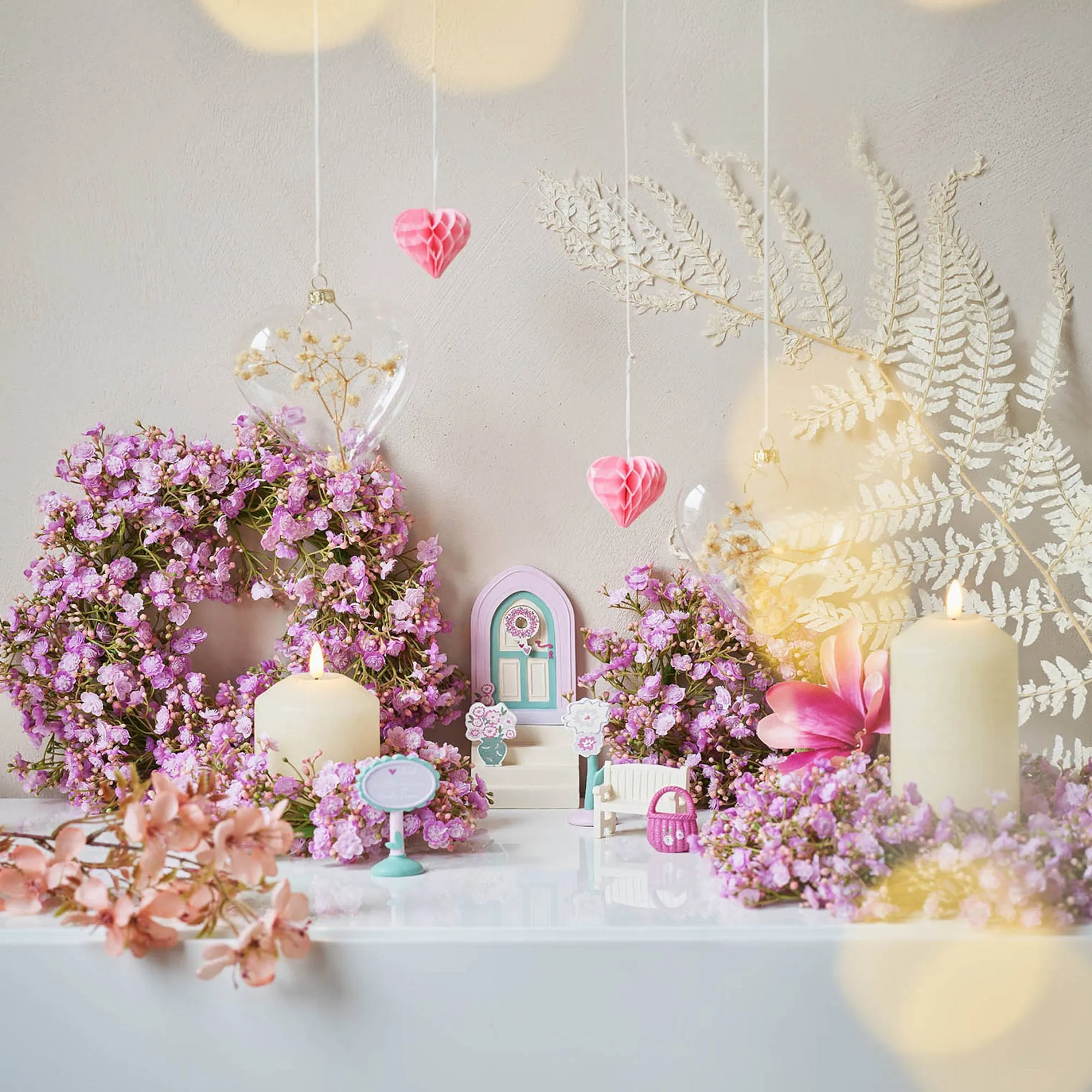 Online Couronne Artificielle Gypsophile Couronnes