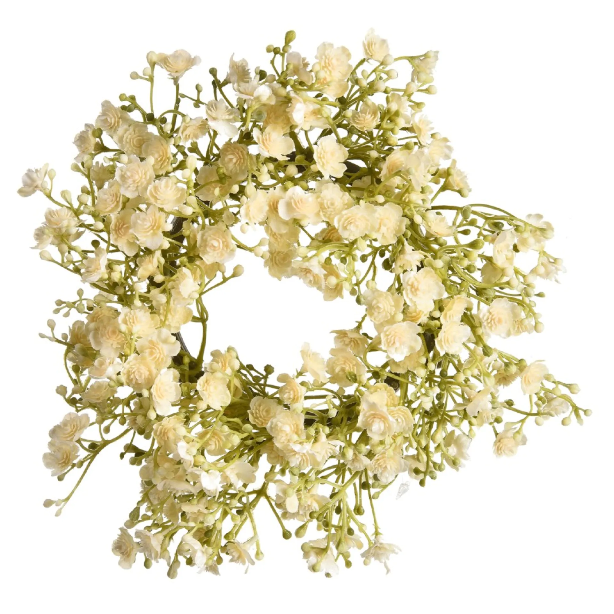 Discount Couronne Artificielle Gypsophile Idées De Cadeaux