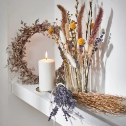 Clearance Couronne De Fleurs Sechees Bea Idées De Cadeaux