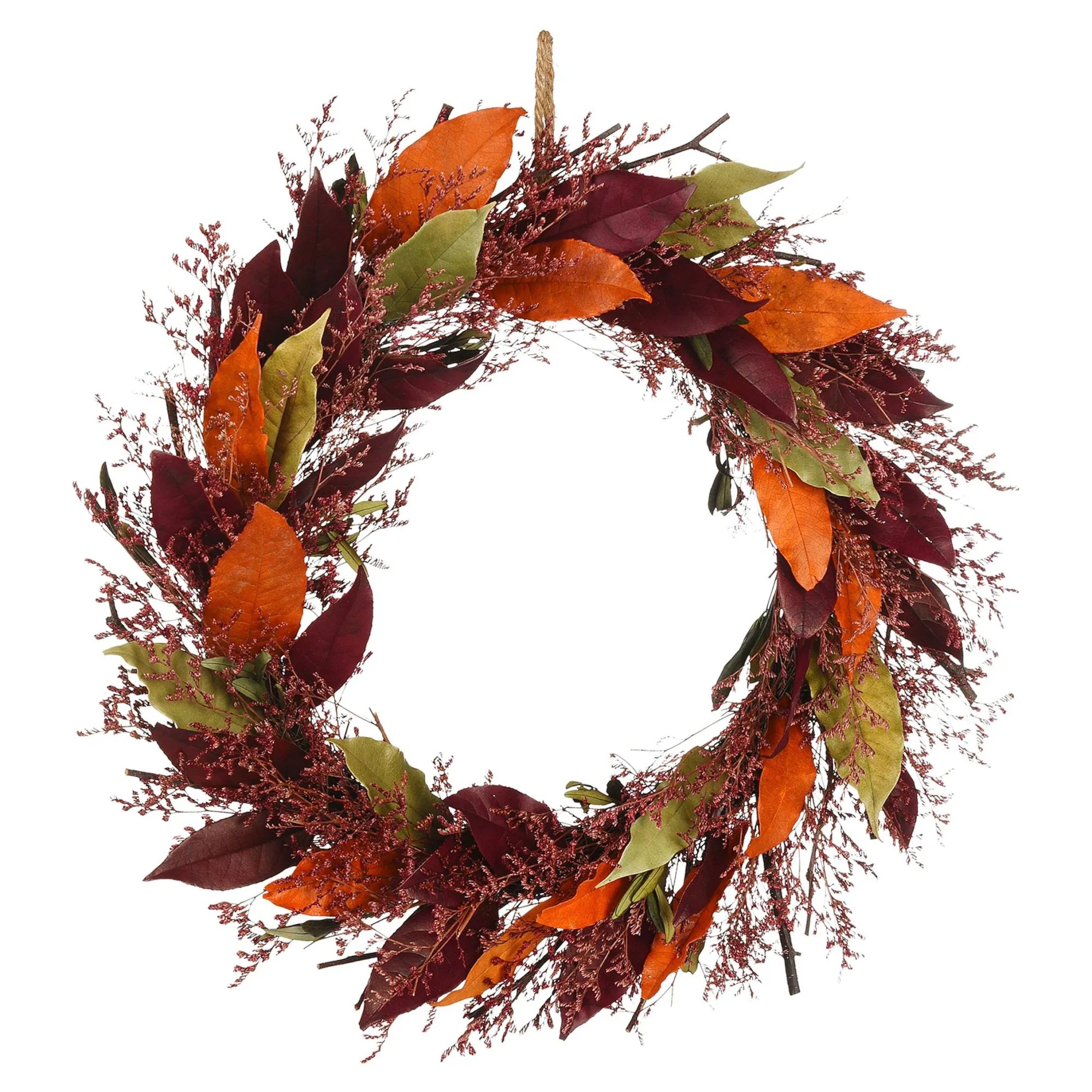 Online Couronne De Fleurs Sechees Leaves Couronnes