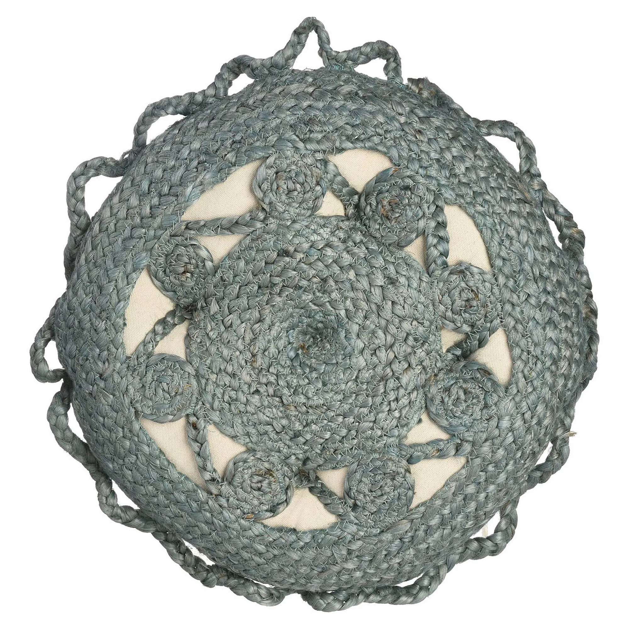 Online Coussin En Jute Flower Coussins