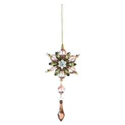 New Deko-Anhanger Schneeflocke Tropfen Idées De Cadeaux
