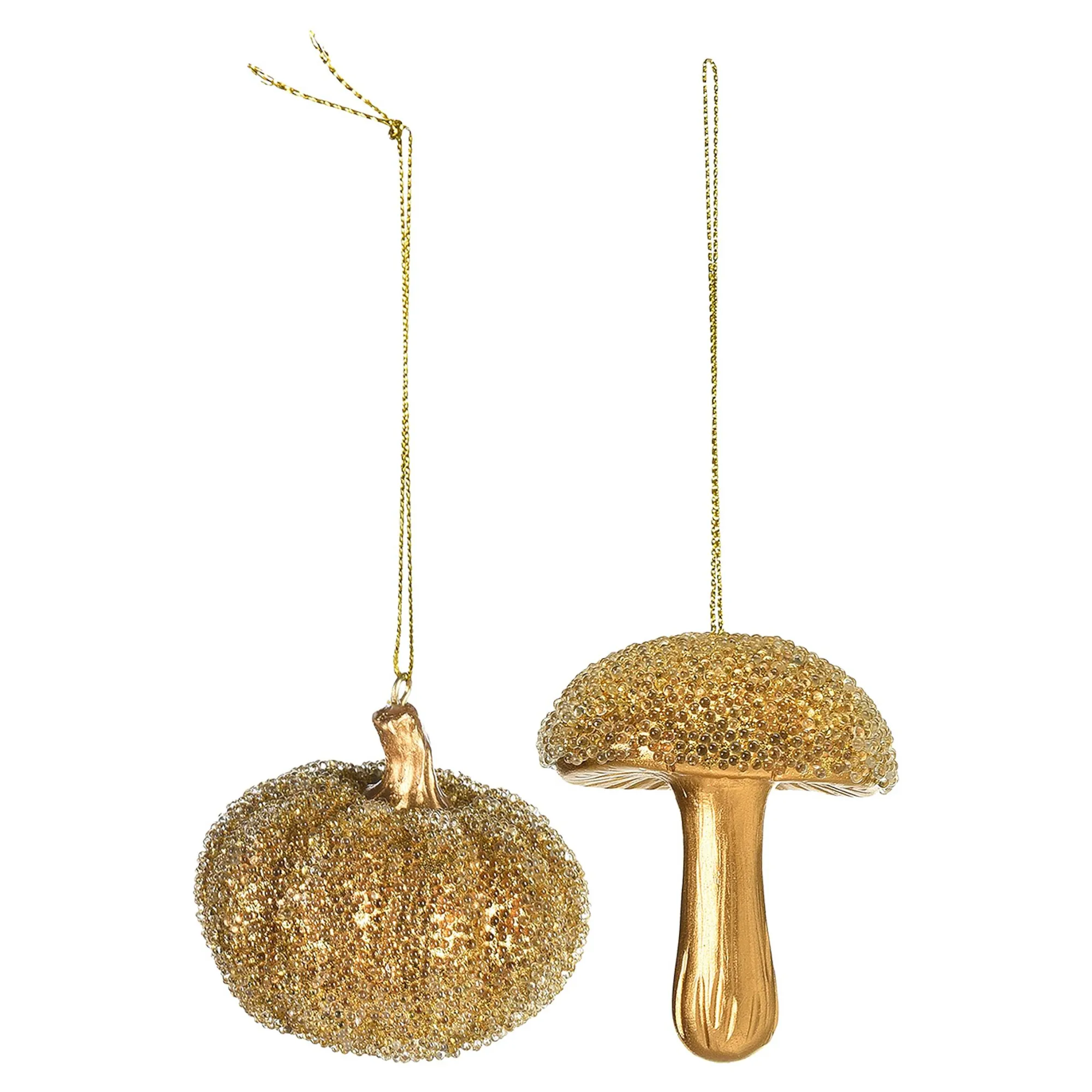 Discount Deko-Anhanger-Set Kurbis & Pilz Pendentifs & Guirlandes