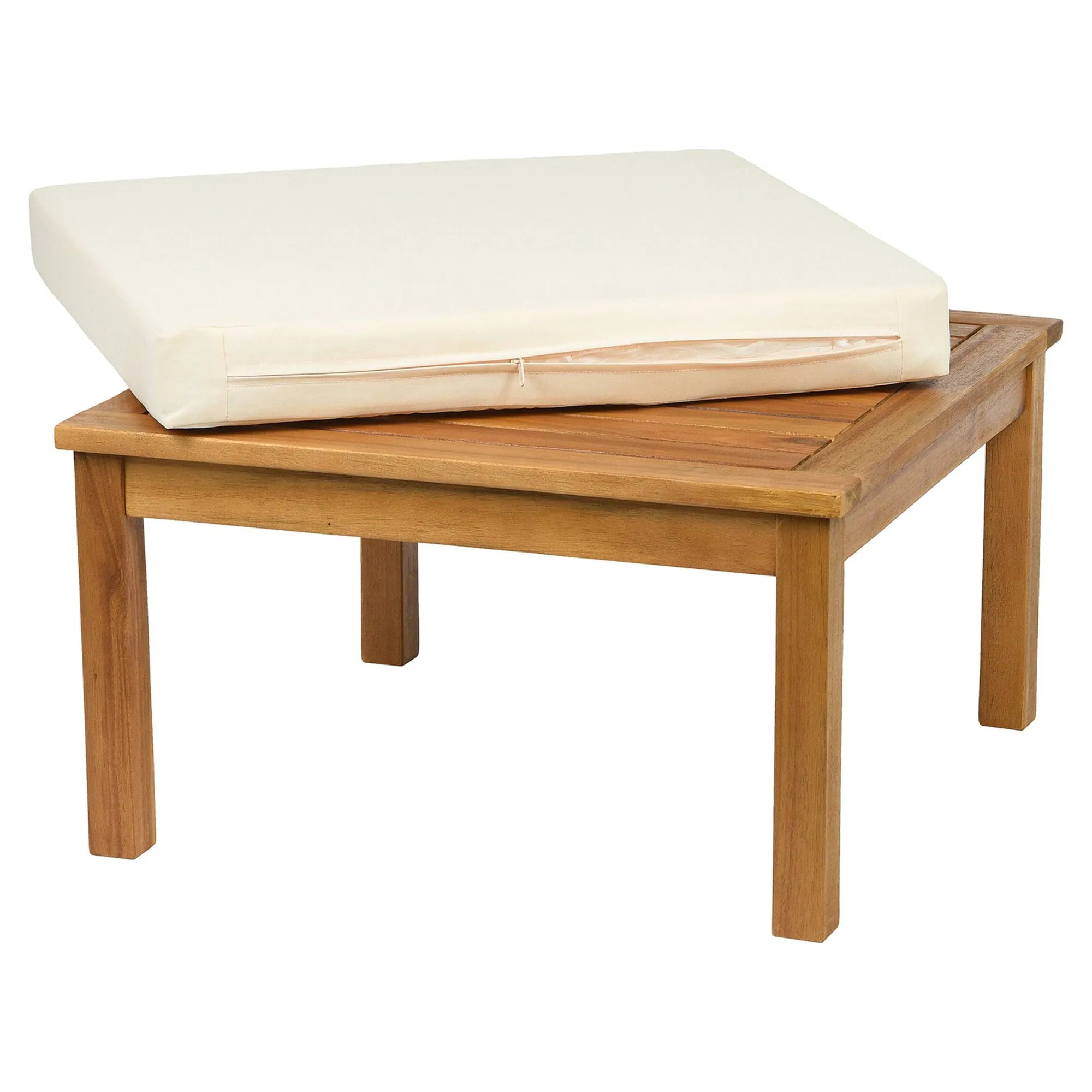 Online Element De Tabouret D'Exterieur Emil En Acacia, Modulaire Meubles De Jardin & De Balcon