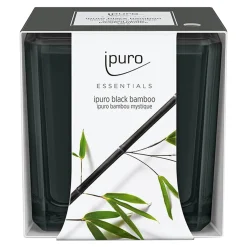 New Essentials Bougie Parfumee Black Bamboo Idées De Cadeaux