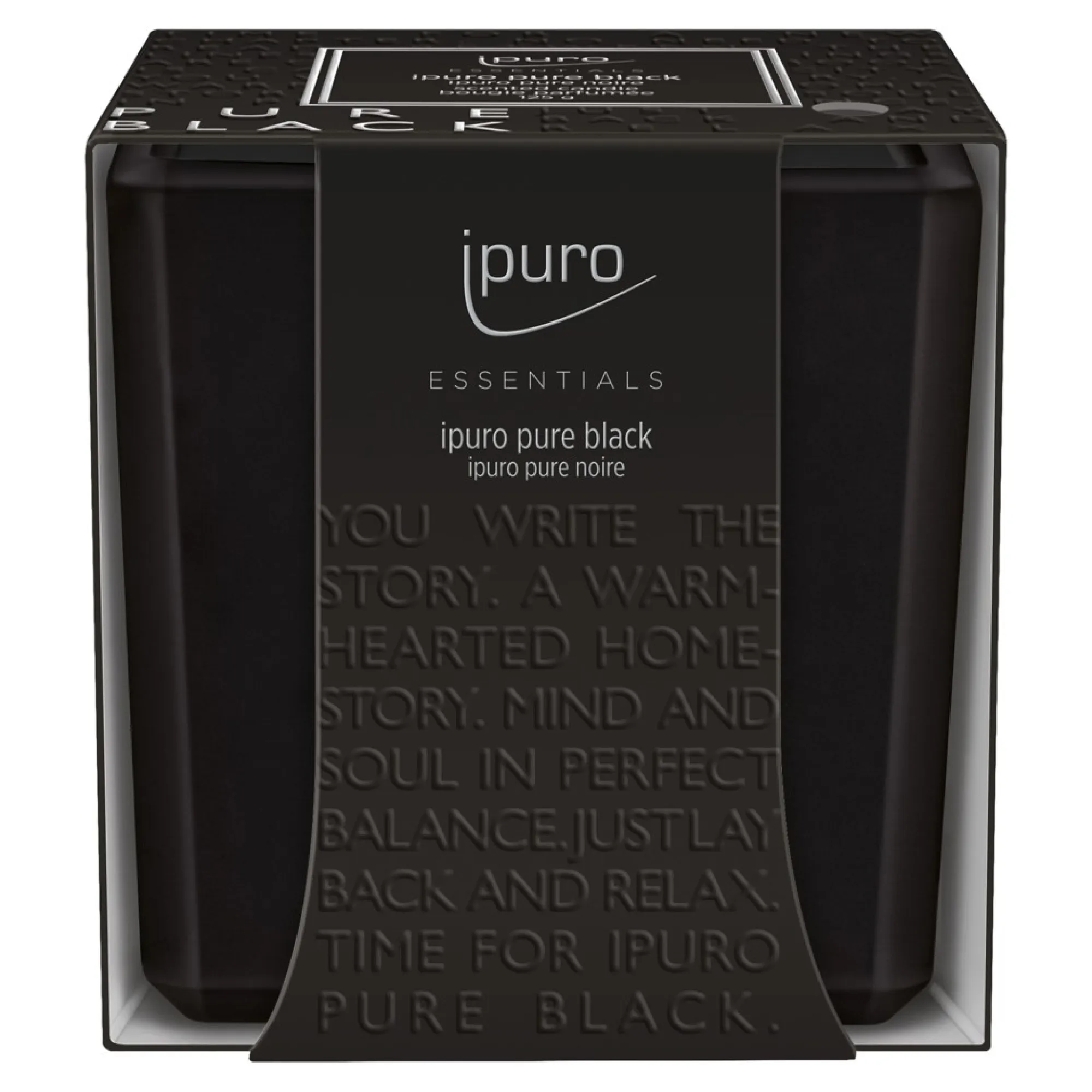 Sale Essentials Bougie Parfumee Pure Black Idées De Cadeaux
