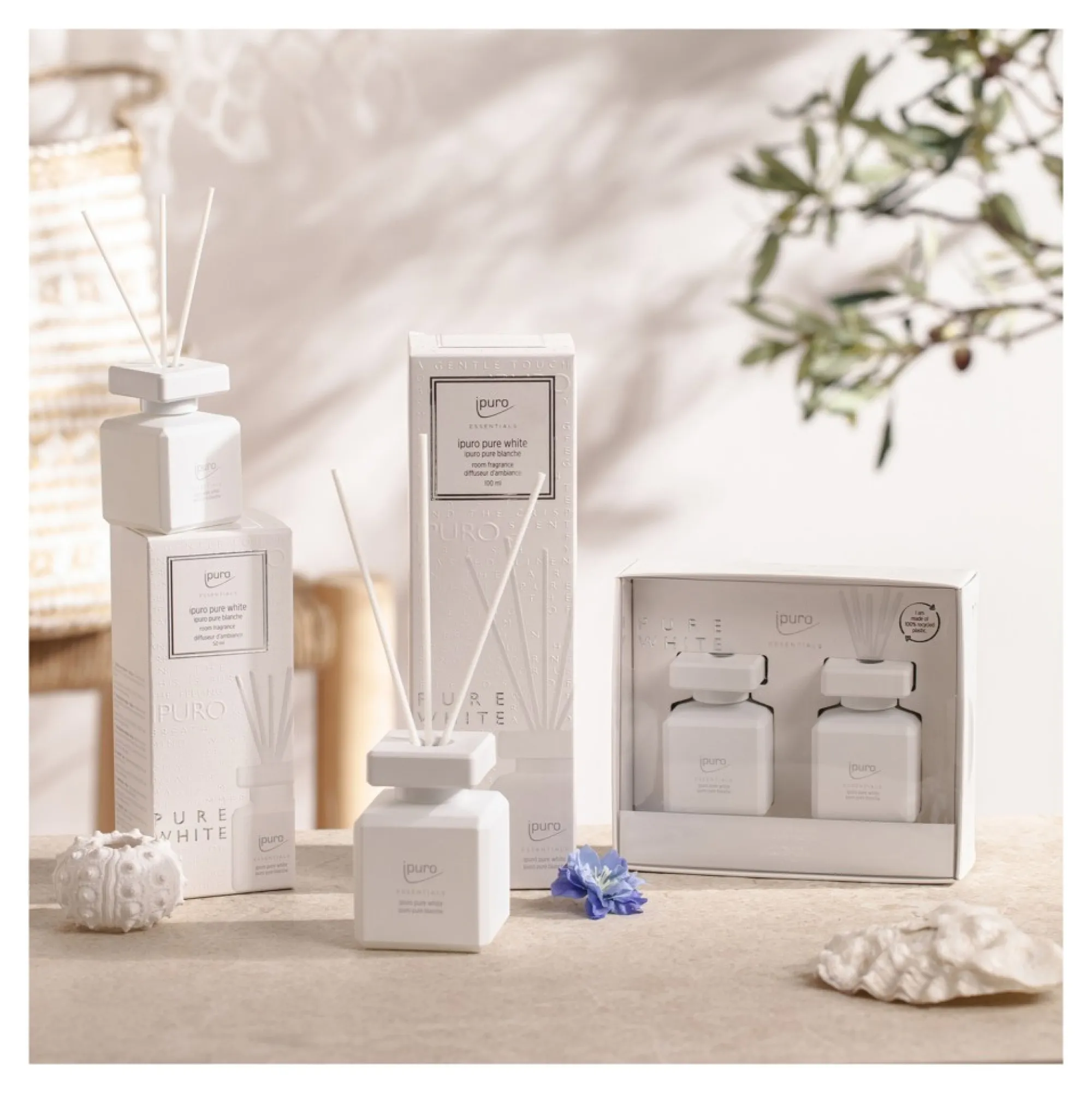 Clearance Essentials Parfum D'Ambiance Pure White Idées De Cadeaux