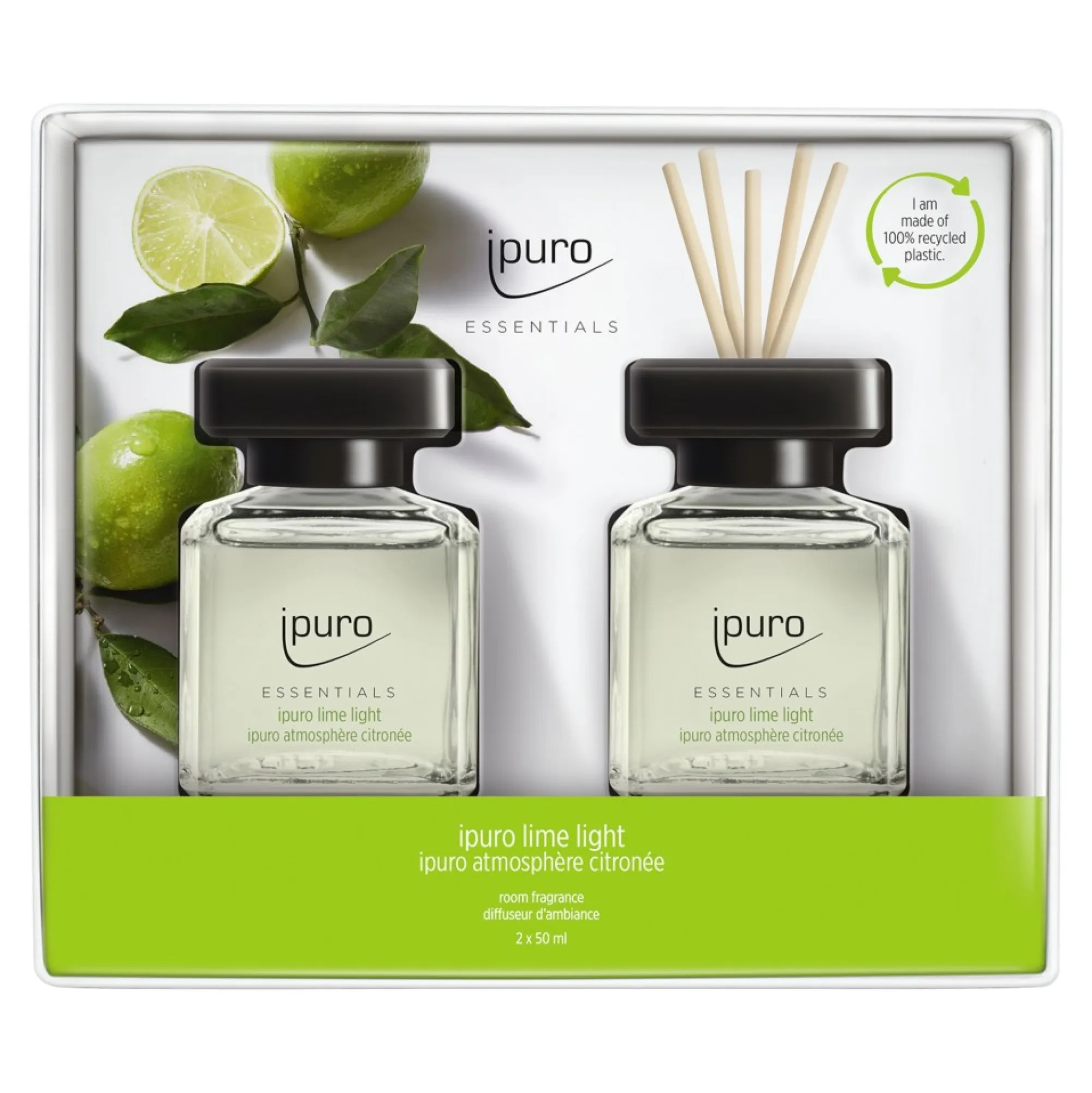 Shop Essentials Set De Parfum D'Ambiance Lime Light Idées De Cadeaux