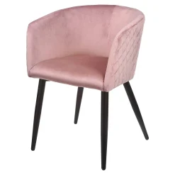 Hot Fauteuil En Velours Anabell Chaises