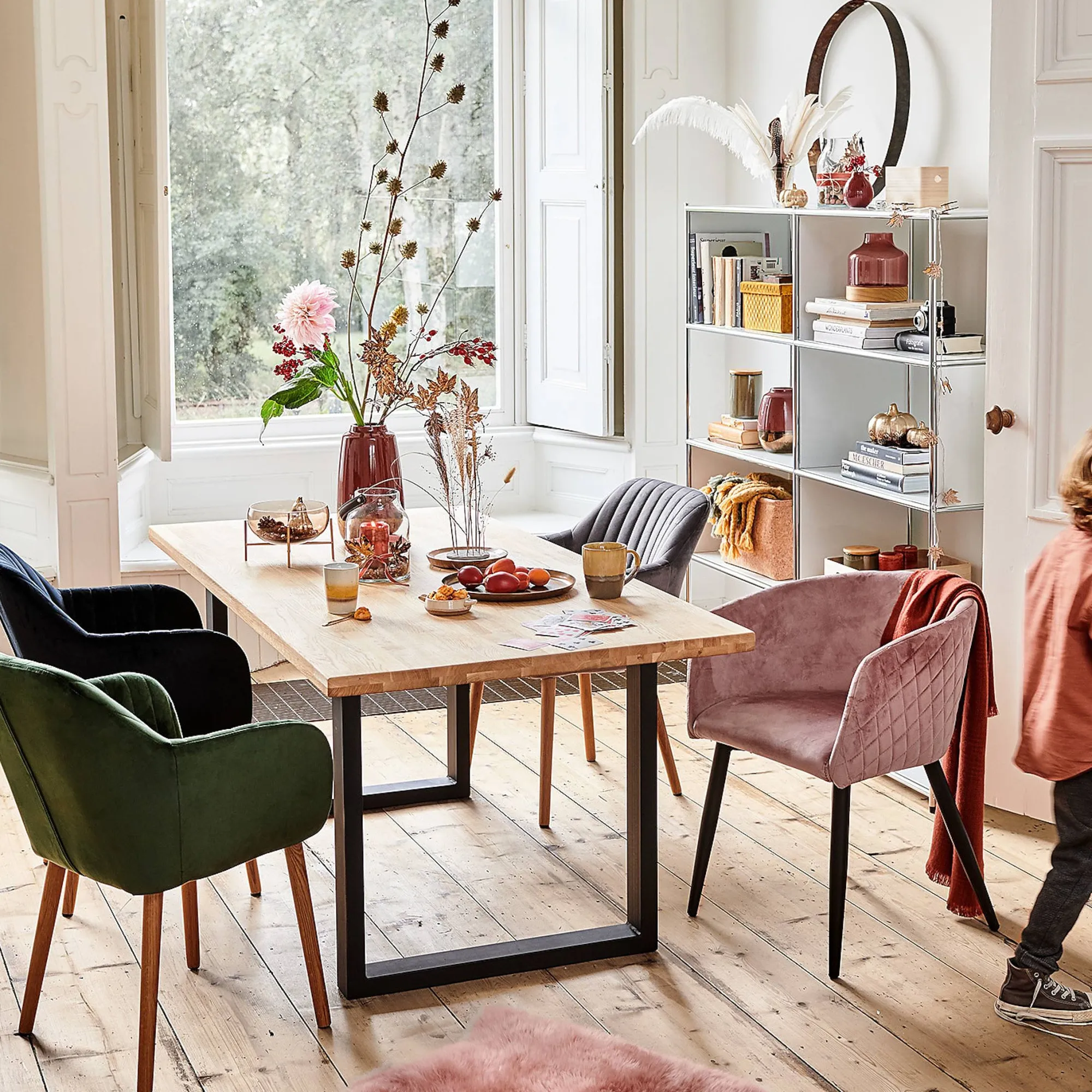 Hot Fauteuil En Velours Anabell Chaises