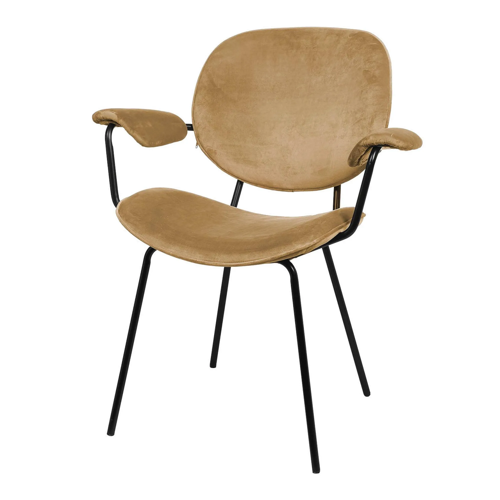 New Fauteuil En Velours Gunni Chaises