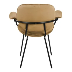 New Fauteuil En Velours Gunni Chaises