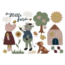 Cheap Feuilles De Stickers Muraux Little Farm Décoration Murale