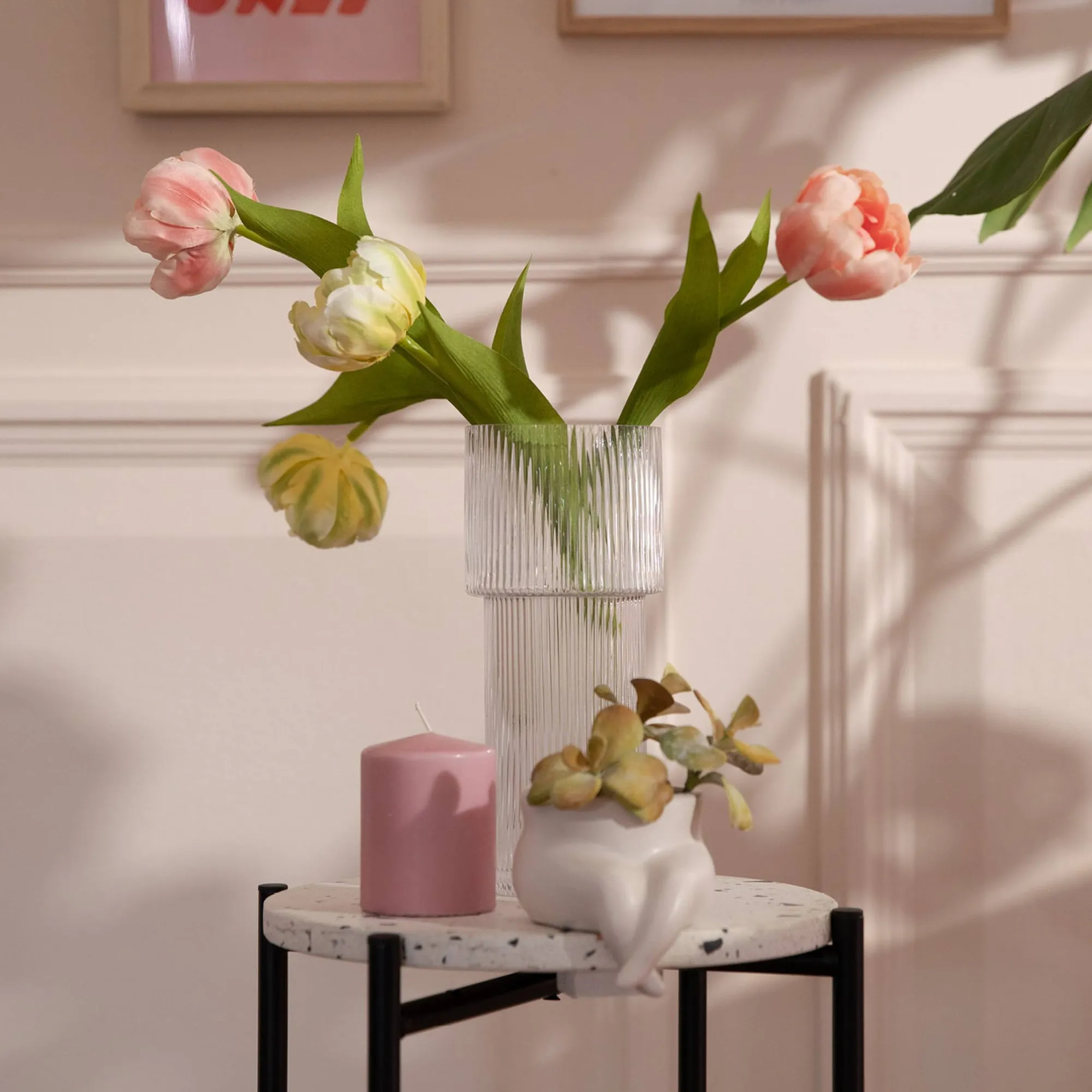 Online Fleur De Tige Artificielle Arbre A Argent Fleurs Individuelles