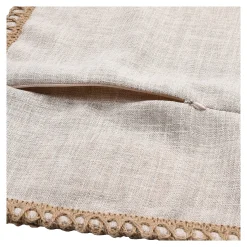 Hot Housse De Coussin D'Exterieur Bord A Cordon Coussins