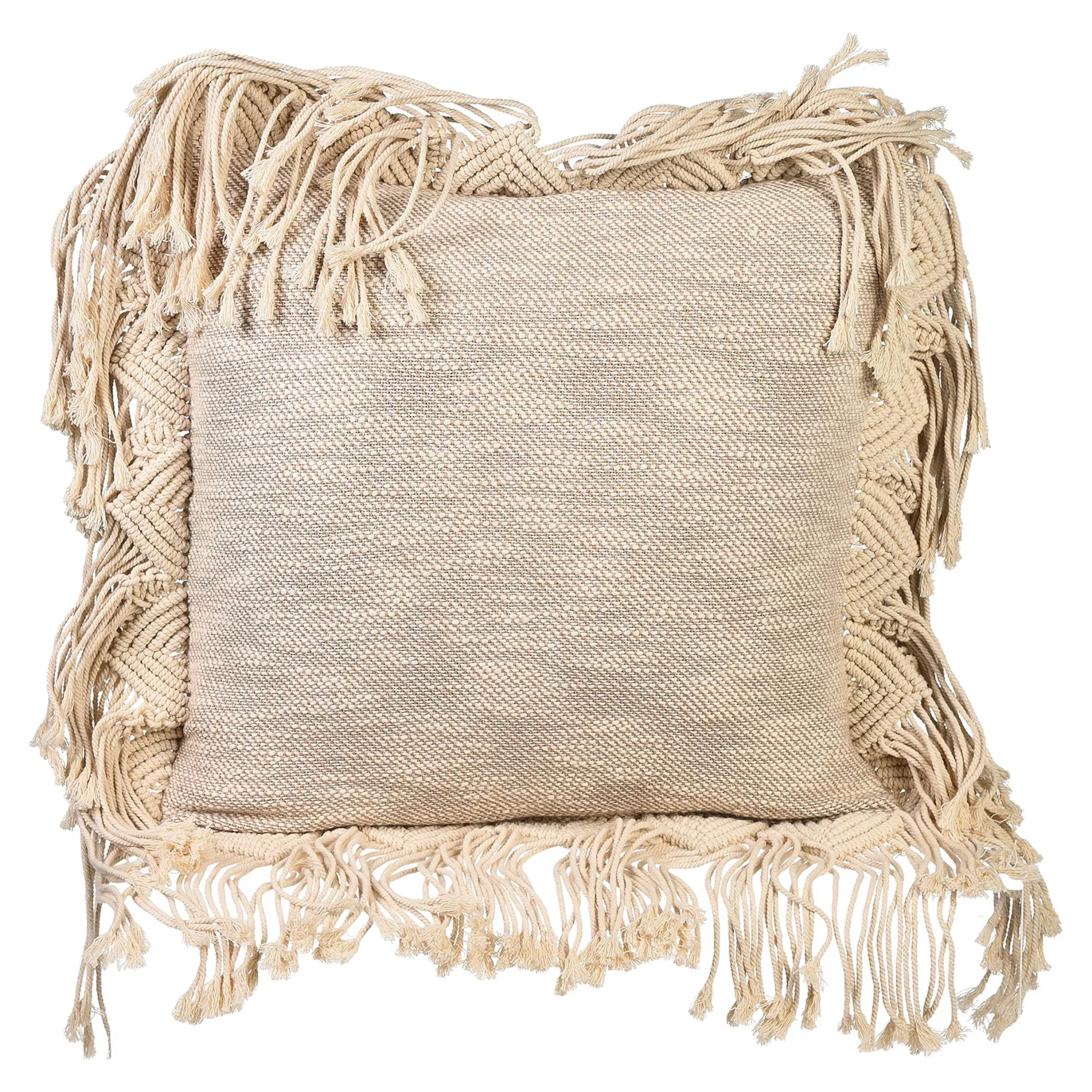Clearance Housse De Coussin En Macrame Coussins