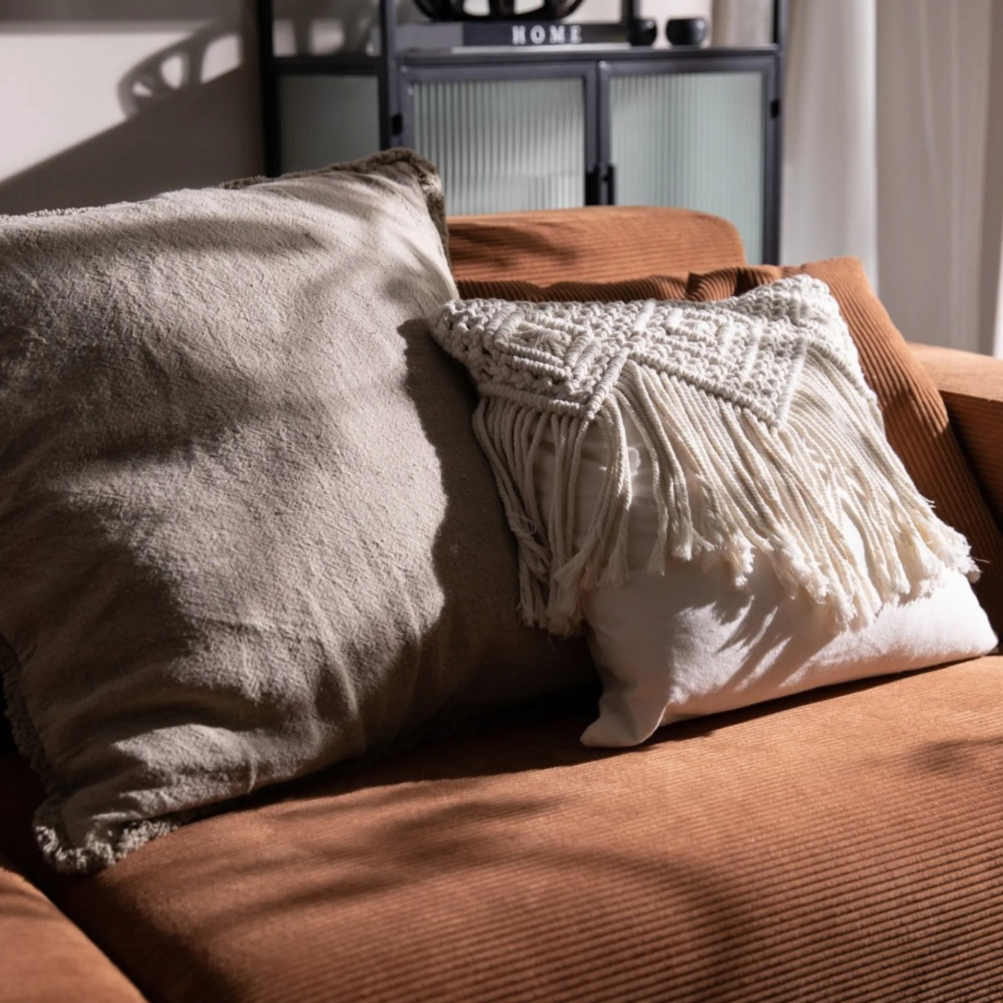 Shop Housse De Coussin En Macrame Luna Idées De Cadeaux