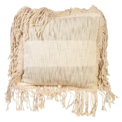 Fashion Housse De Coussin En Macrame Stripe Coussins