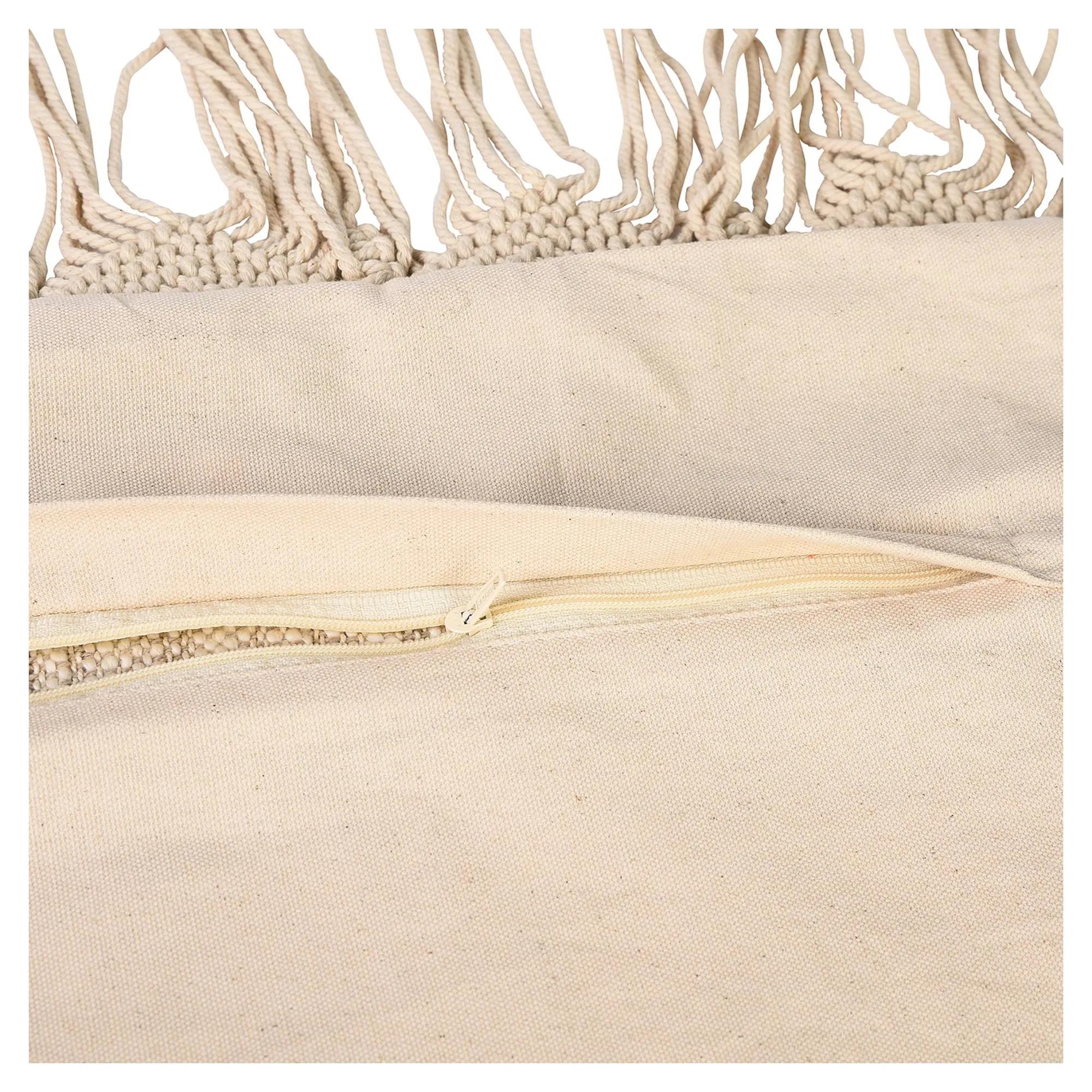 Fashion Housse De Coussin En Macrame Stripe Coussins
