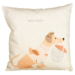 Best Sale Housse De Coussin Reversible Little Friends Idées De Cadeaux