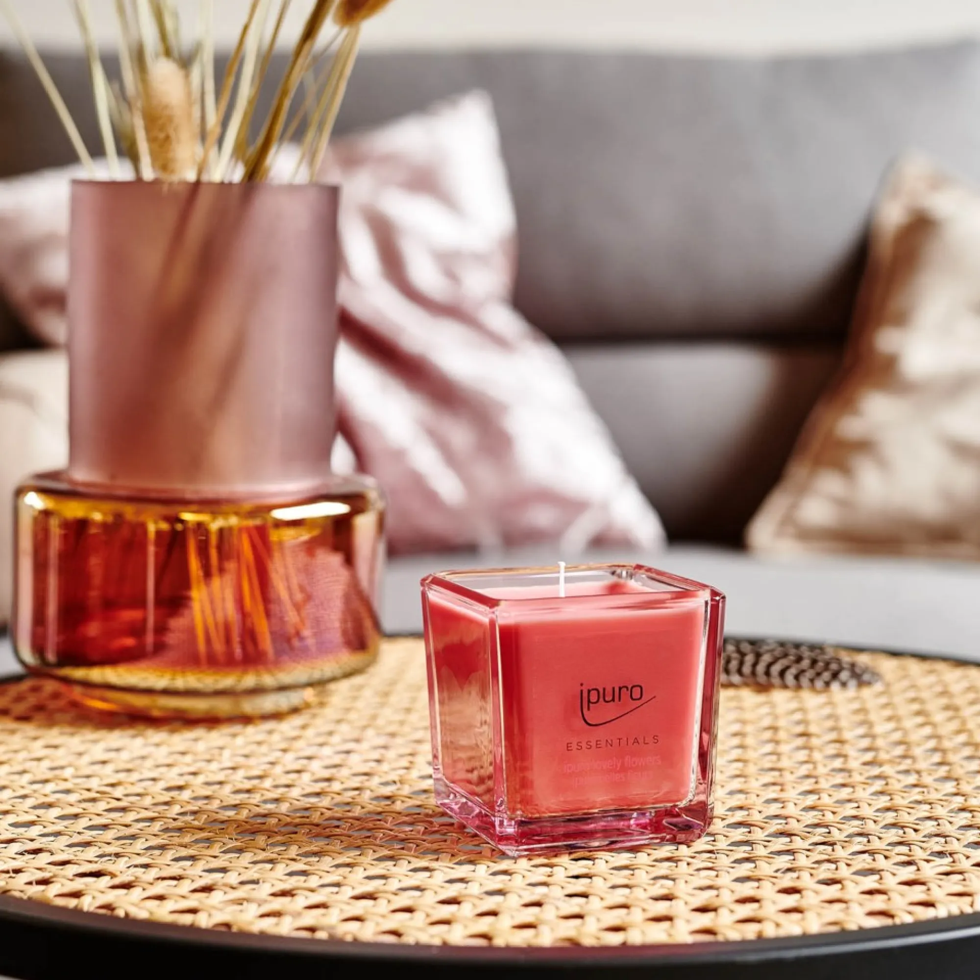 Online Ipuro Essentials Lovely Flowers Bougie Parfumee Idées De Cadeaux
