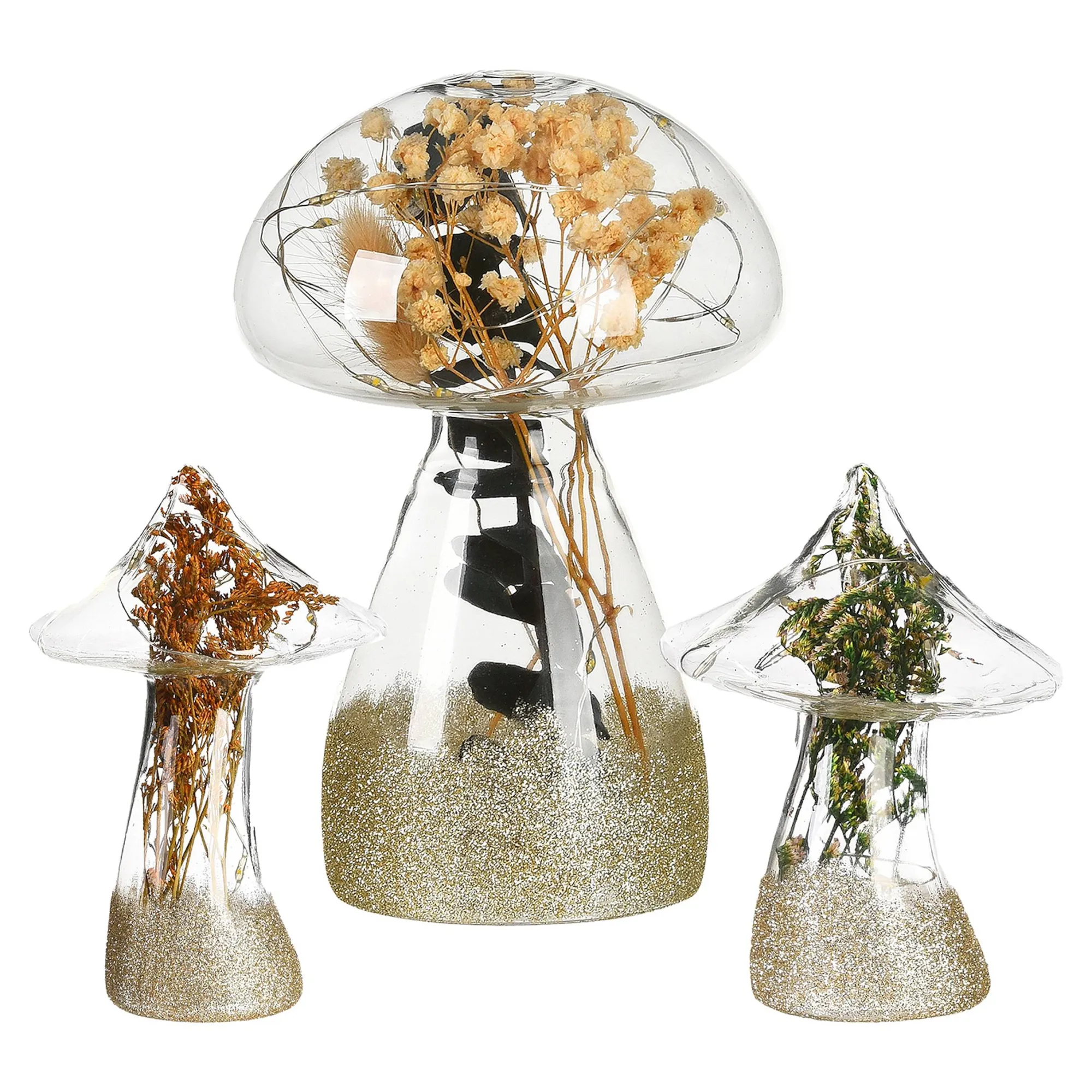 Sale Led-Lichtobjekt-Set Pilz Objets Lumineux