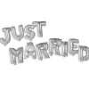Best Sale Lot De Ballons Metallises Just Married Ballons