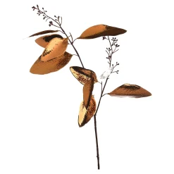 Online Metallic-Kunstzweig Blatter Fleurs Individuelles